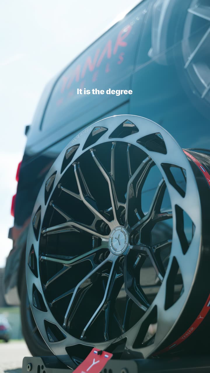 Velg van Yanar Wheels van dichtbij